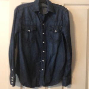 Ralph Lauren denim Pearl snap shirt